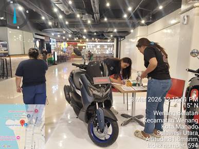 Yamaha Exhibiton Mega Mall Manado: Februari 2026