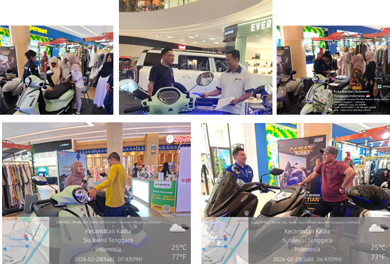 Yamaha Exhibiton The Park Kendari: Februari 2026