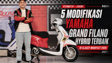 Modifikasi Yamaha Grand Filano Hybrid