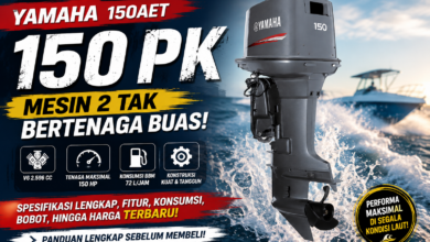 Motor Tempel 2 Tak Yamaha 150AET 150 PK
