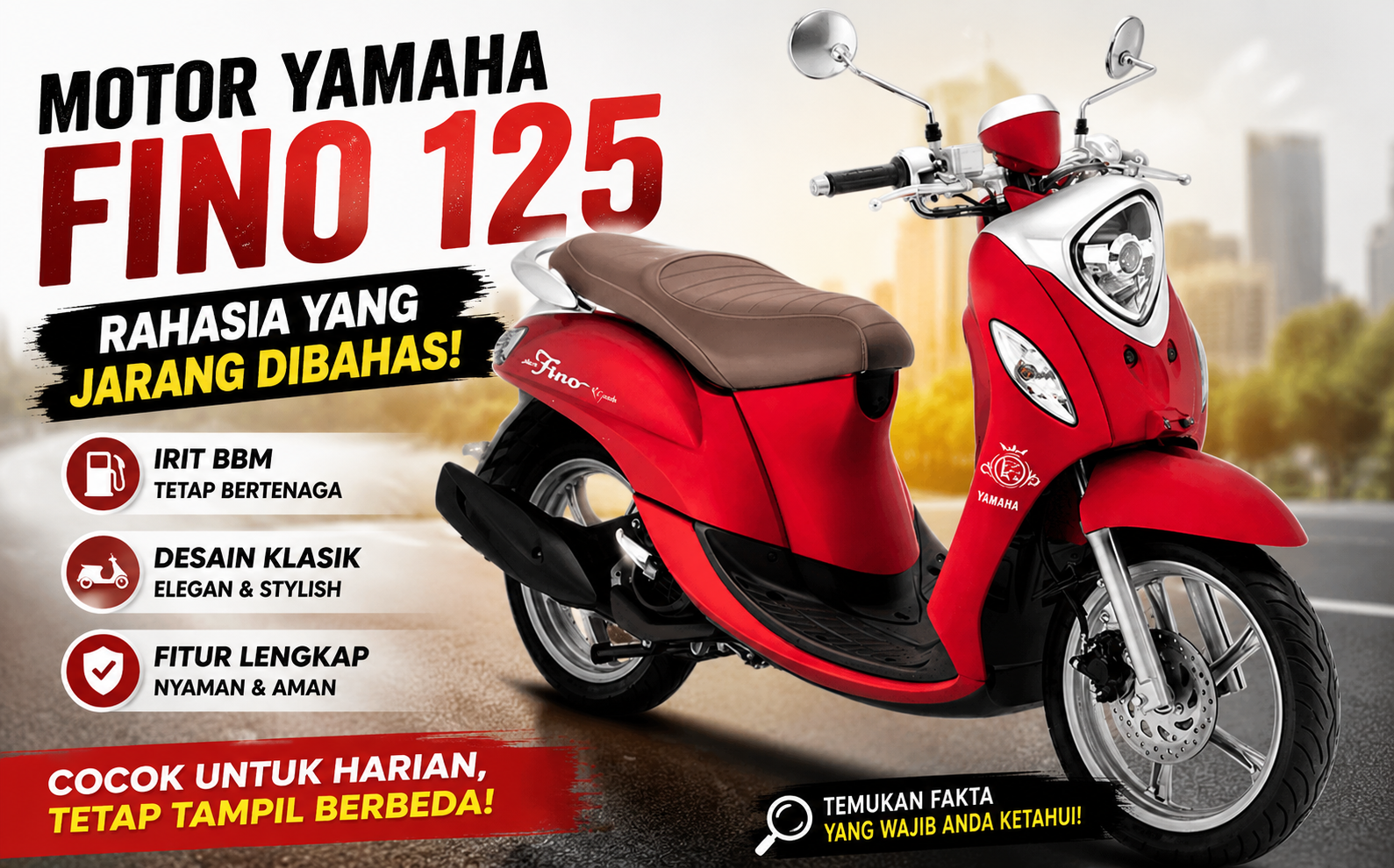 Motor Yamaha Fino 125