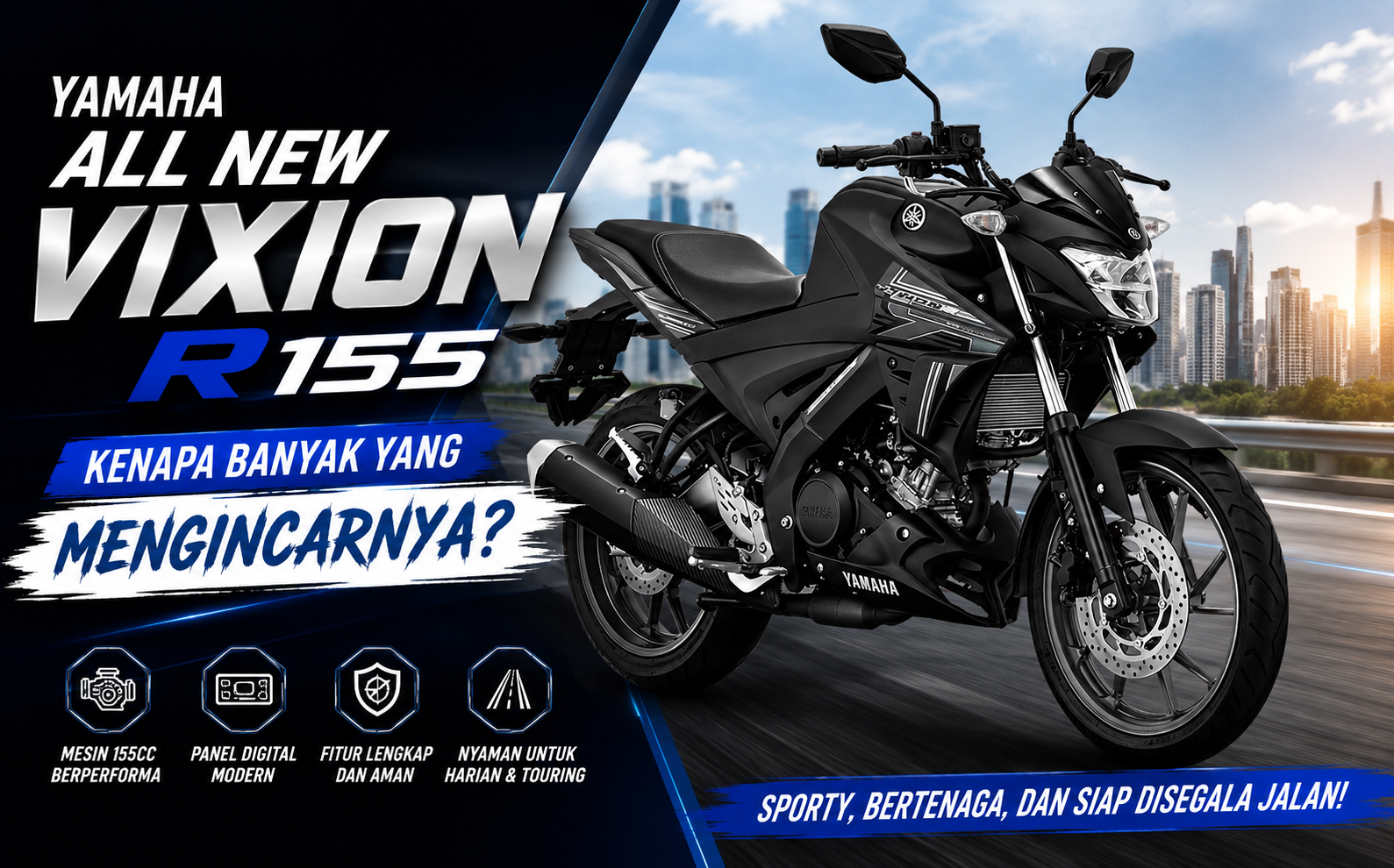 Yamaha All New Vixion R155
