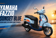 Yamaha Fazzio Sunset Blue