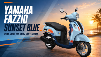 Yamaha Fazzio Sunset Blue