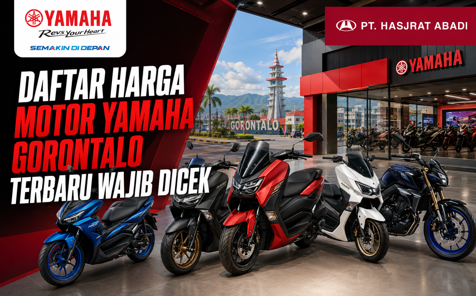 Daftar Harga Motor Yamaha Gorontalo Terbaru Wajib Dicek