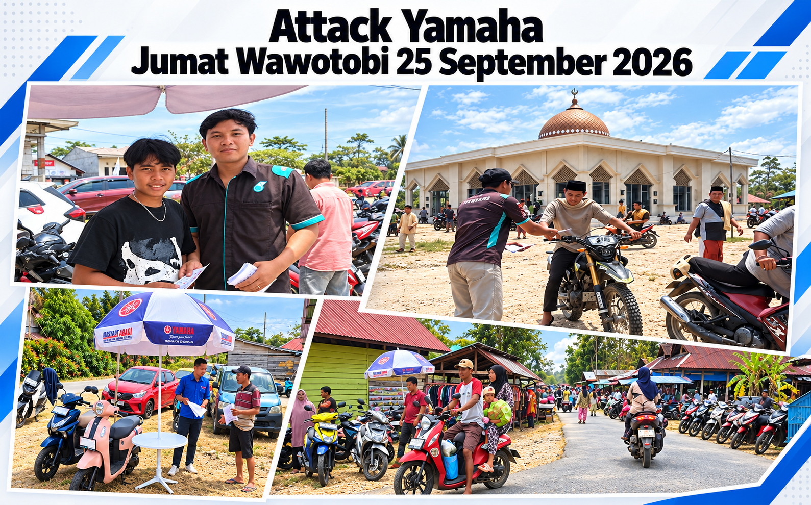 Attack Yamaha Jumat Wawotobi 25 September 2026