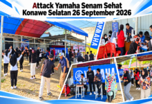 Attack Yamaha Senam Sehat Konawe Selatan