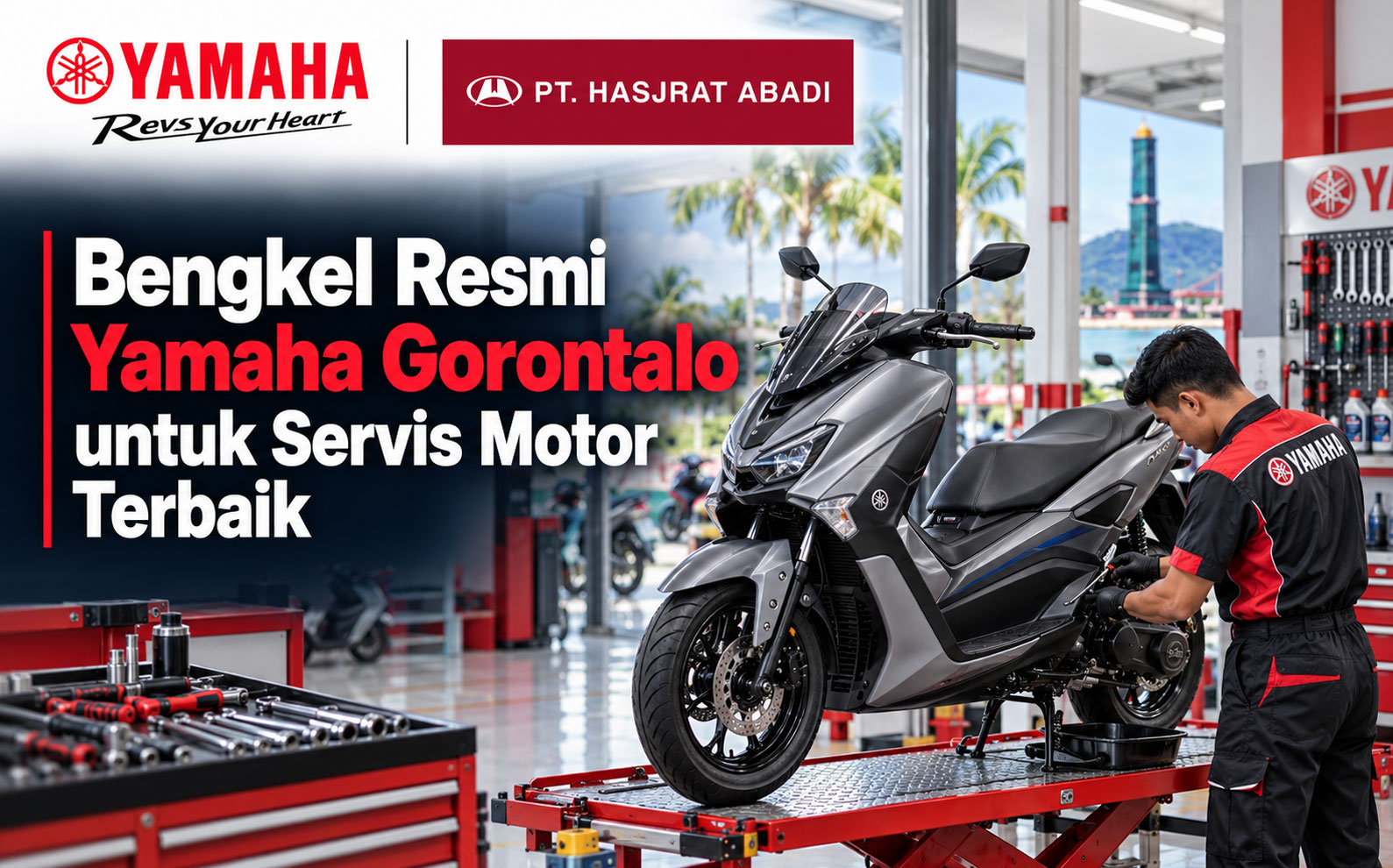 Bengkel Resmi Yamaha Gorontalo untuk Servis Motor Terbaik