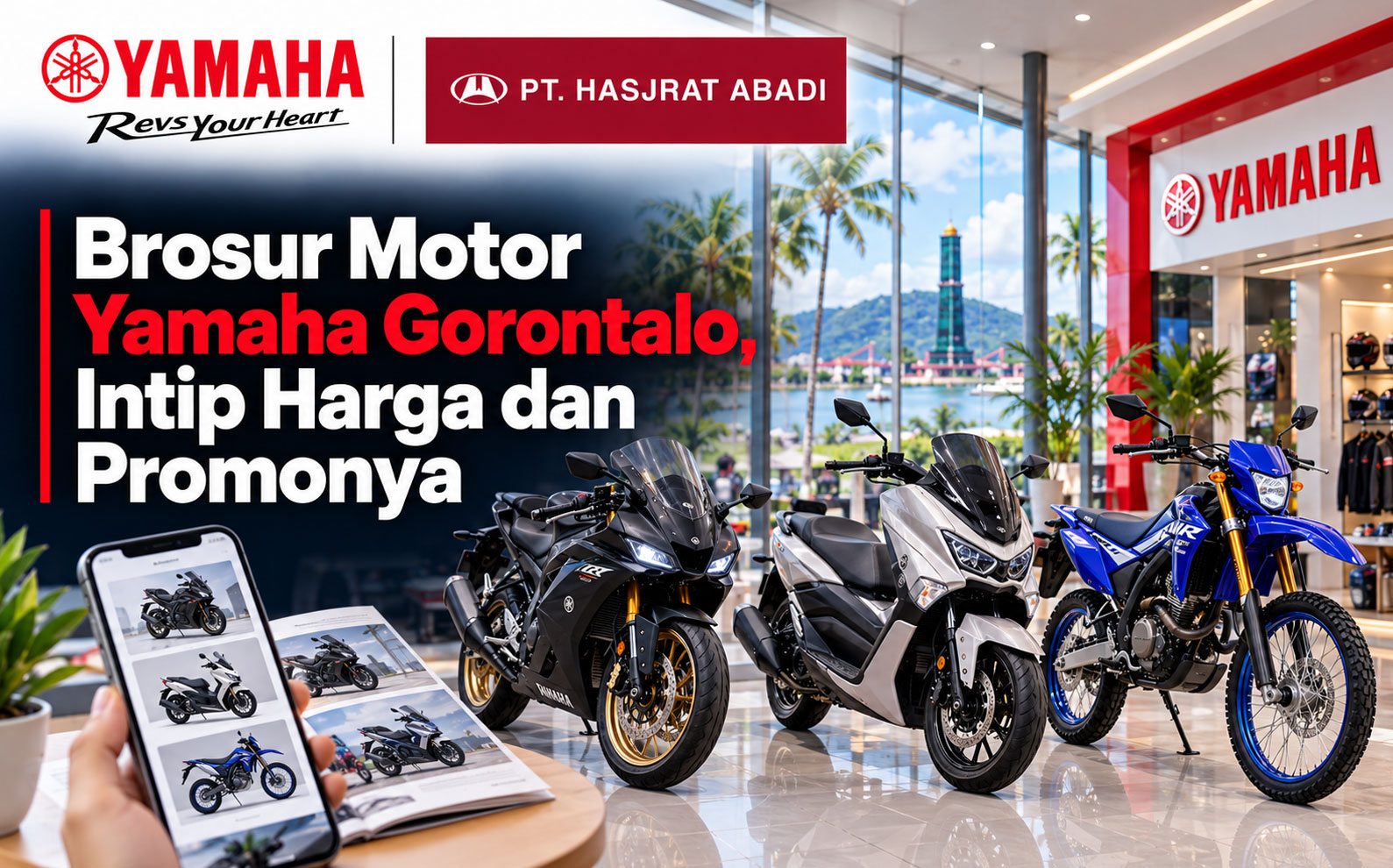 Brosur Motor Yamaha Gorontalo, Intip Harga dan Promonya