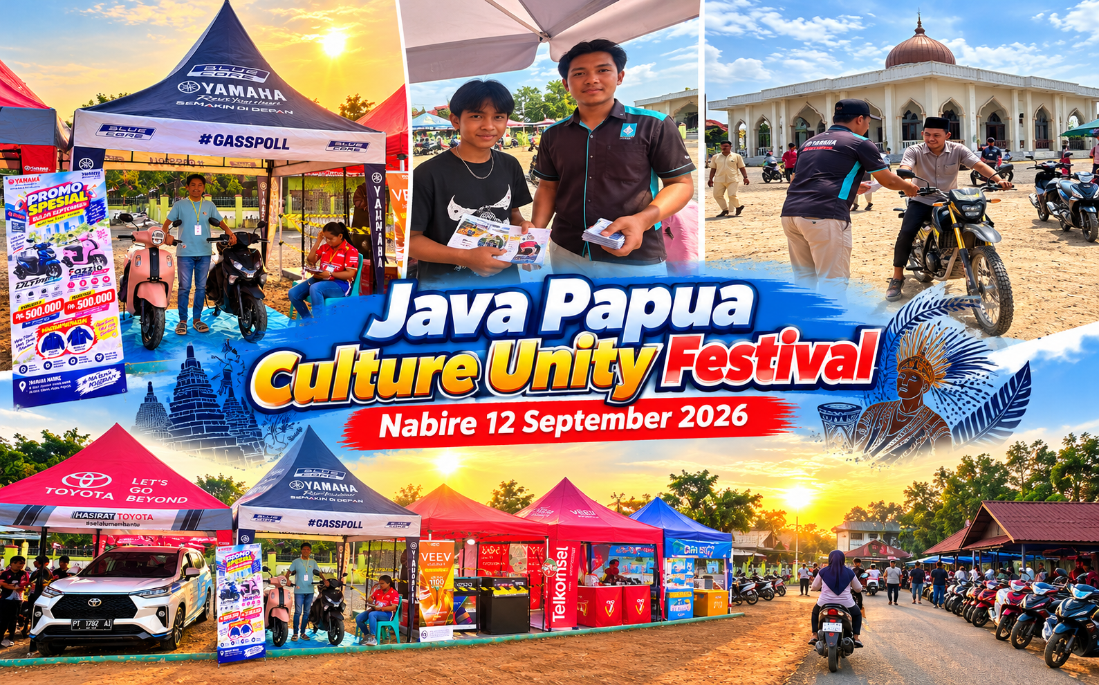 Java Papua Culture Unity Festival - Nabire 12 September 2026