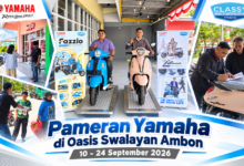 Pameran Yamaha di Oasis Swalayan Ambon