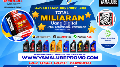 Promo Oli Yamalube 2026 Sobek Label, Ada Hadiah Langsung