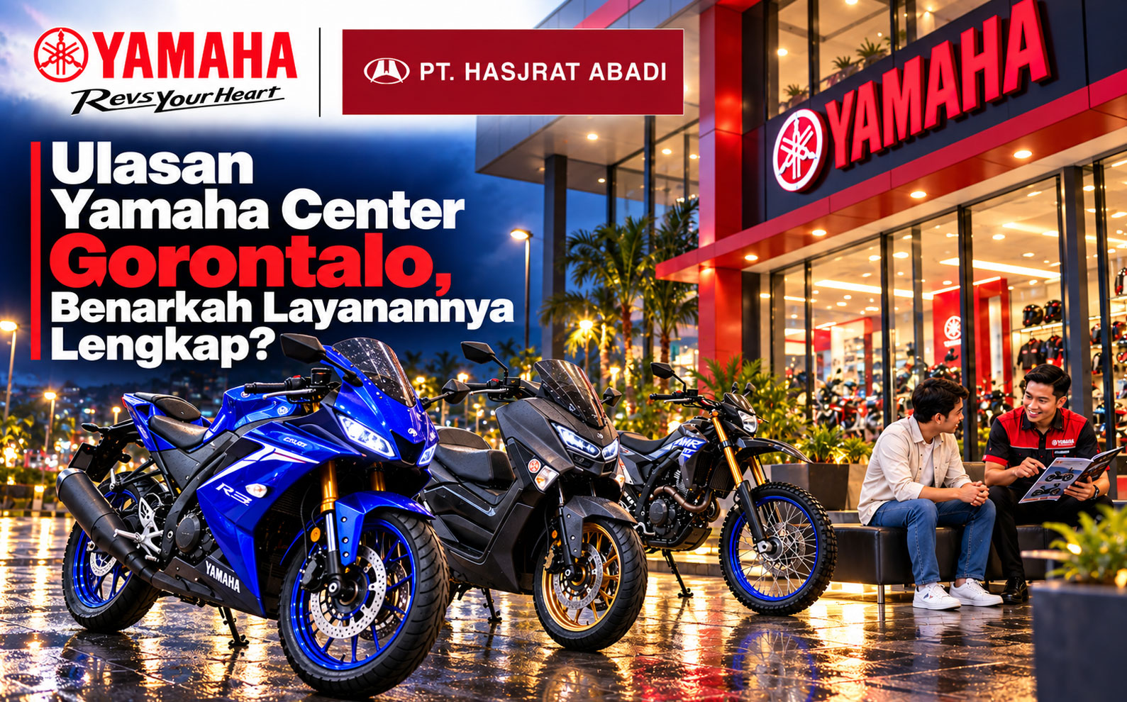 Ulasan Yamaha Center Gorontalo, Benarkah Layanannya Lengkap?