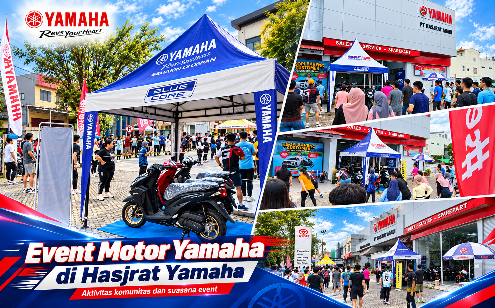 Yamaha 3S Kotamobagu : Motor, Servis dan Suku Cadang Terpadu