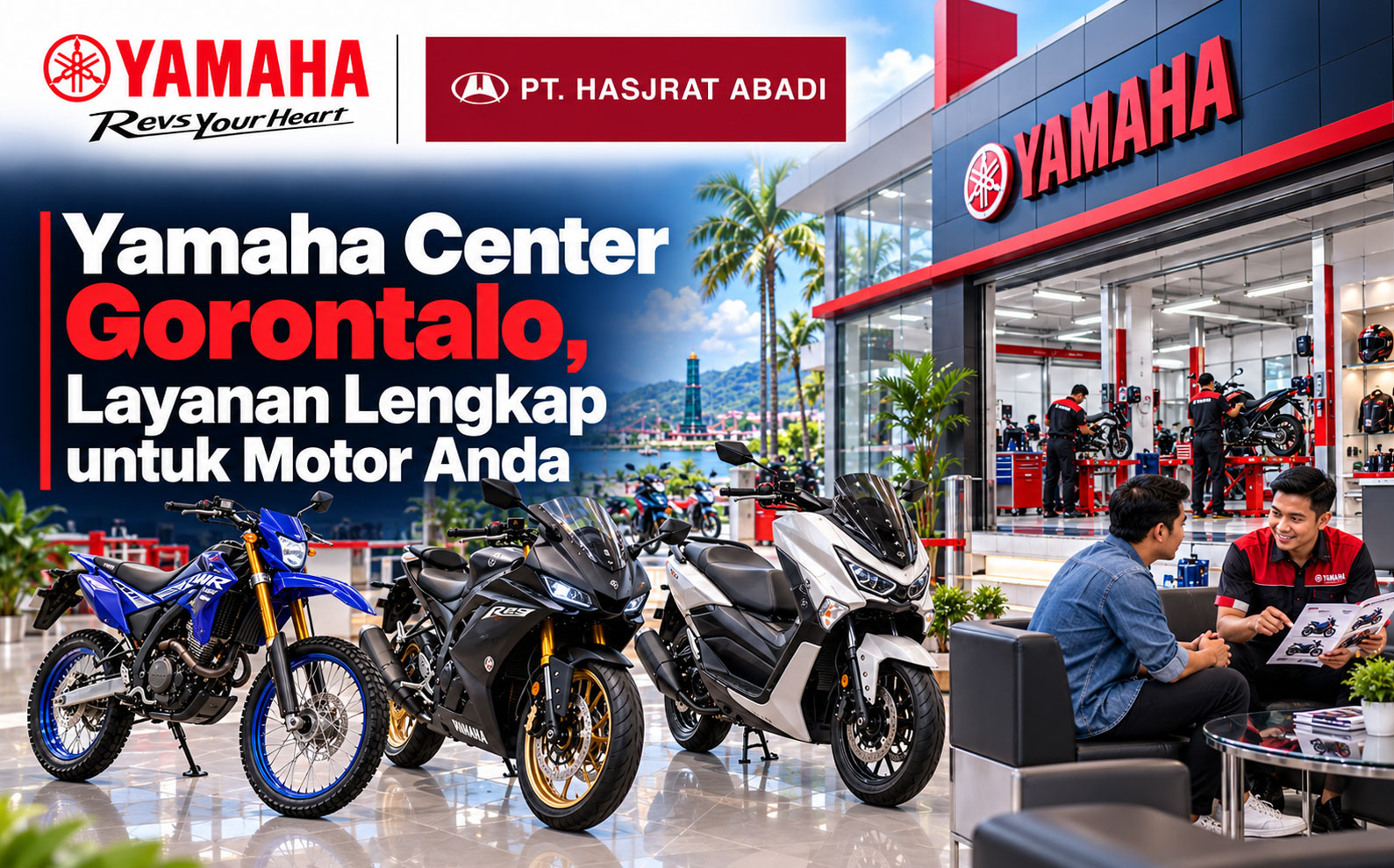 Yamaha Center Gorontalo, Layanan Lengkap untuk Motor Anda