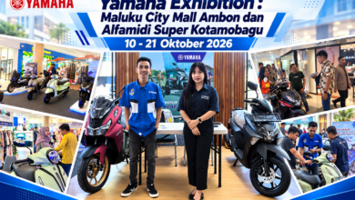 Yamaha Exhibition Maluku City Mall – Ambon 10 – 21 Oktober 2026 dan Alfamidi Super – Kotamobagu Periode Oktober 2026
