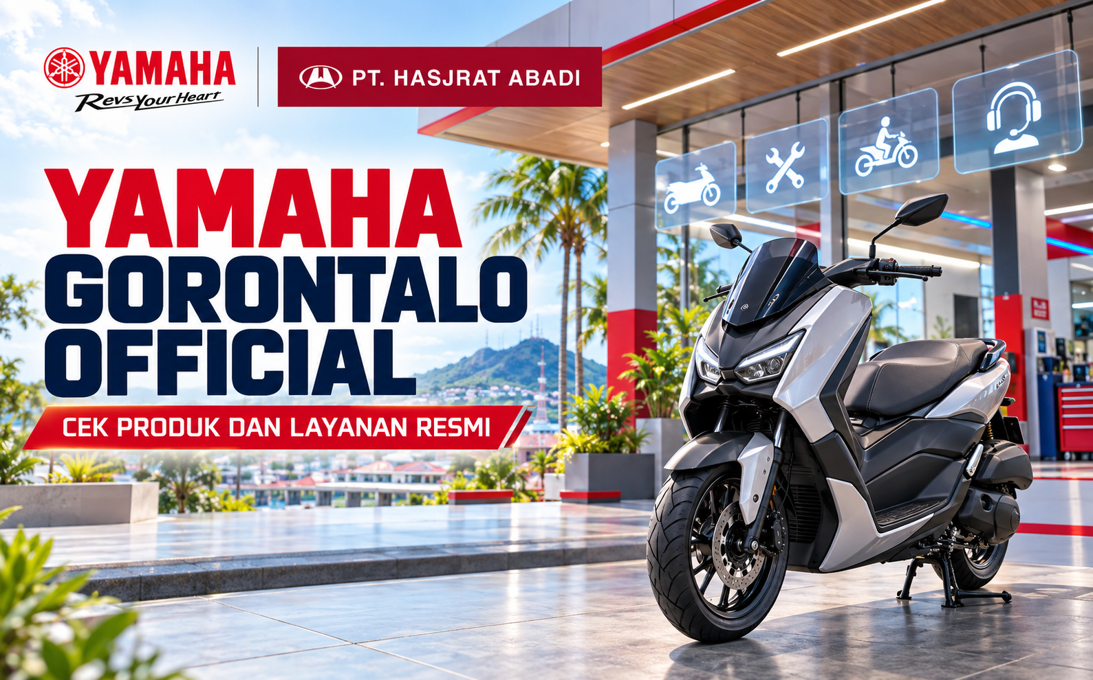 Yamaha Gorontalo Official, Cek Produk dan Layanan Resmi