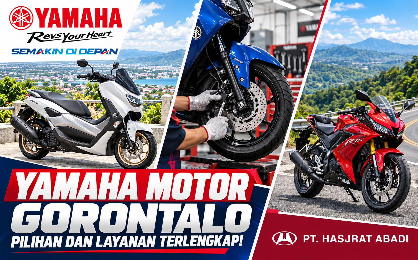 Yamaha Motor Gorontalo, Pilihan dan Layanan Terlengkap!